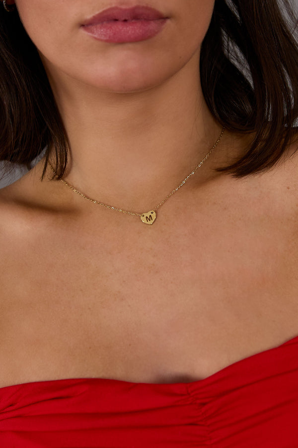 Initial Heart ketting