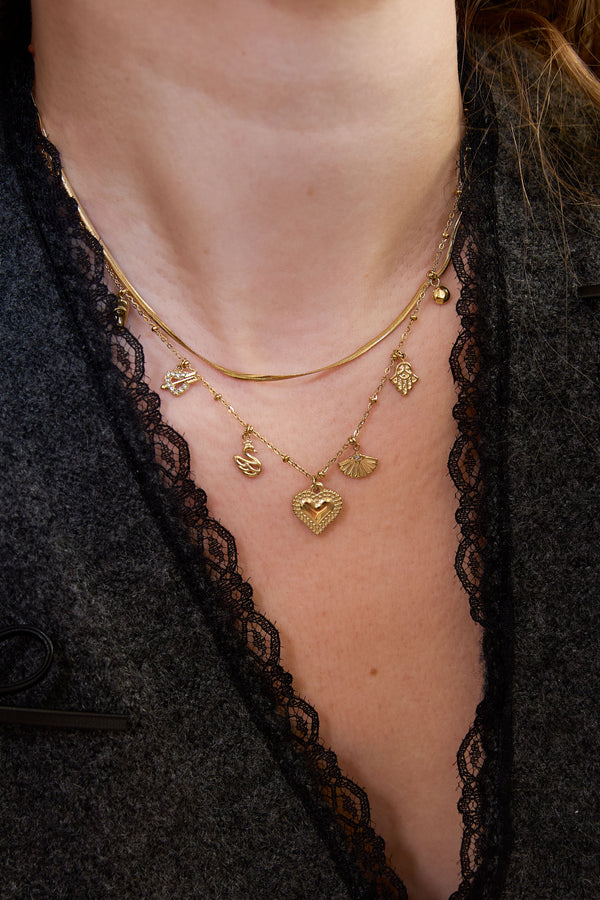 Wings and Wishes Charm ketting