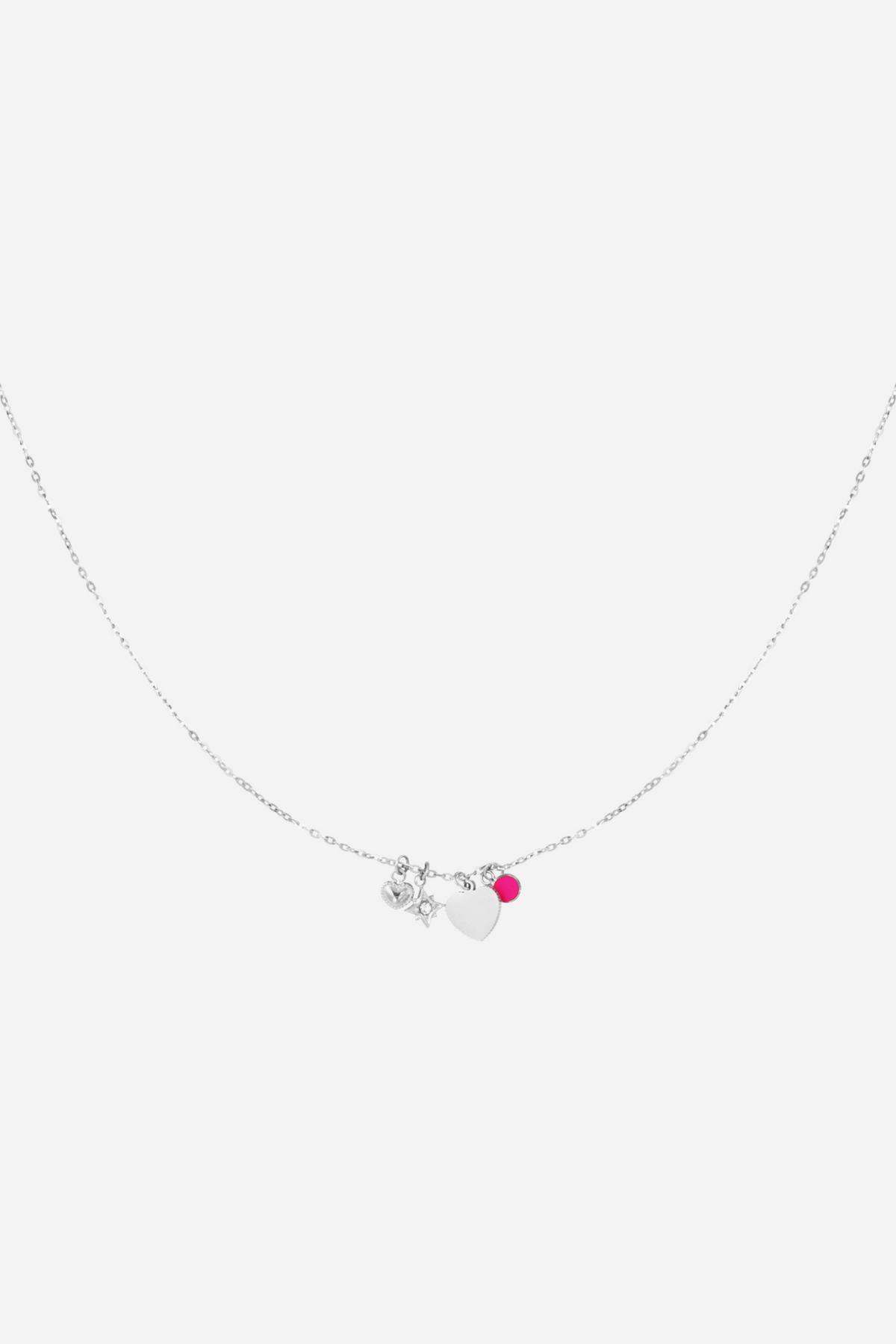 Crescent Moon Charm Necklace