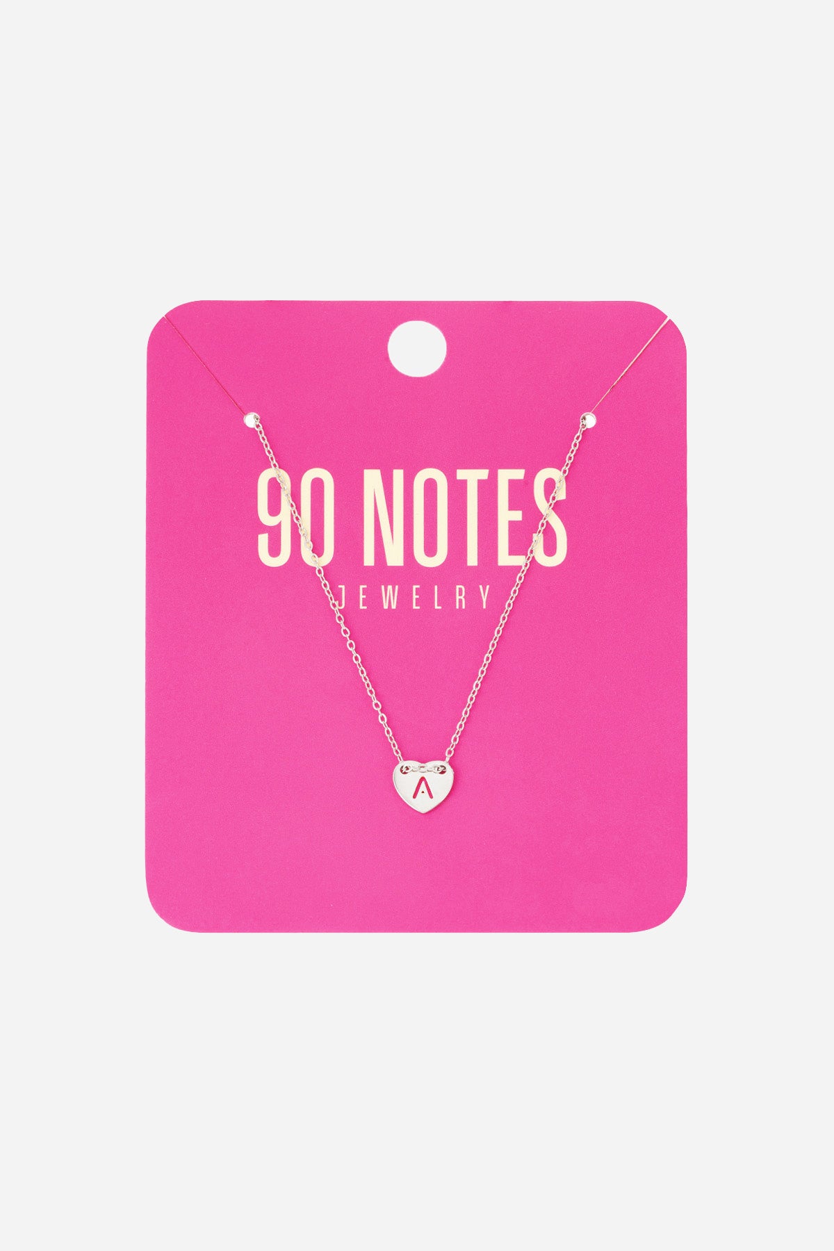 Initial Heart Necklace