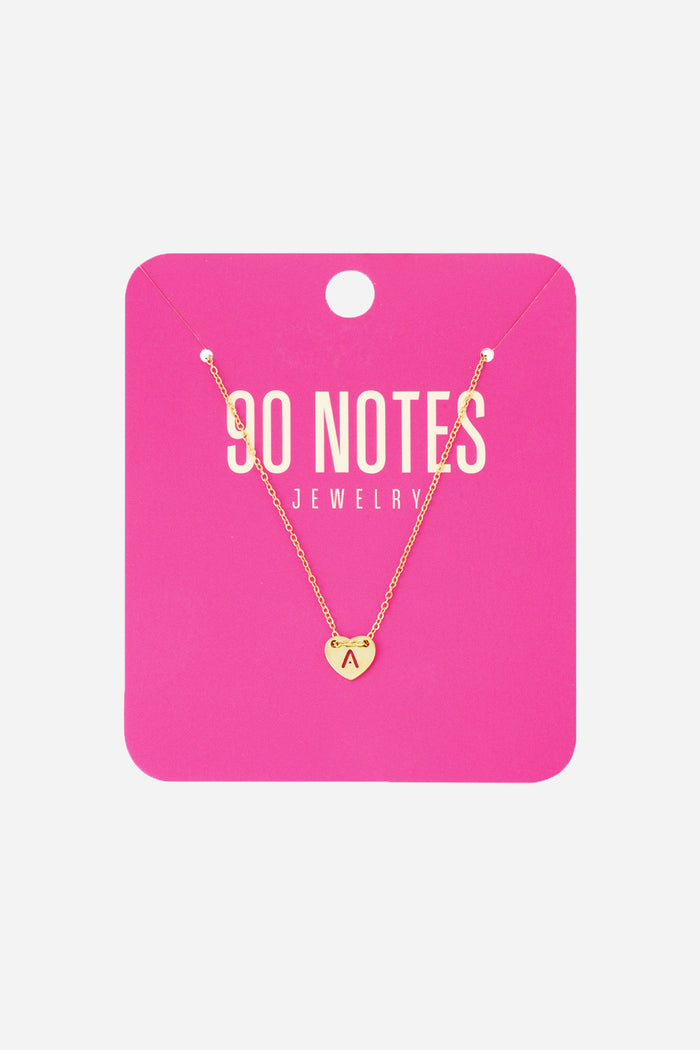 Initial Heart ketting