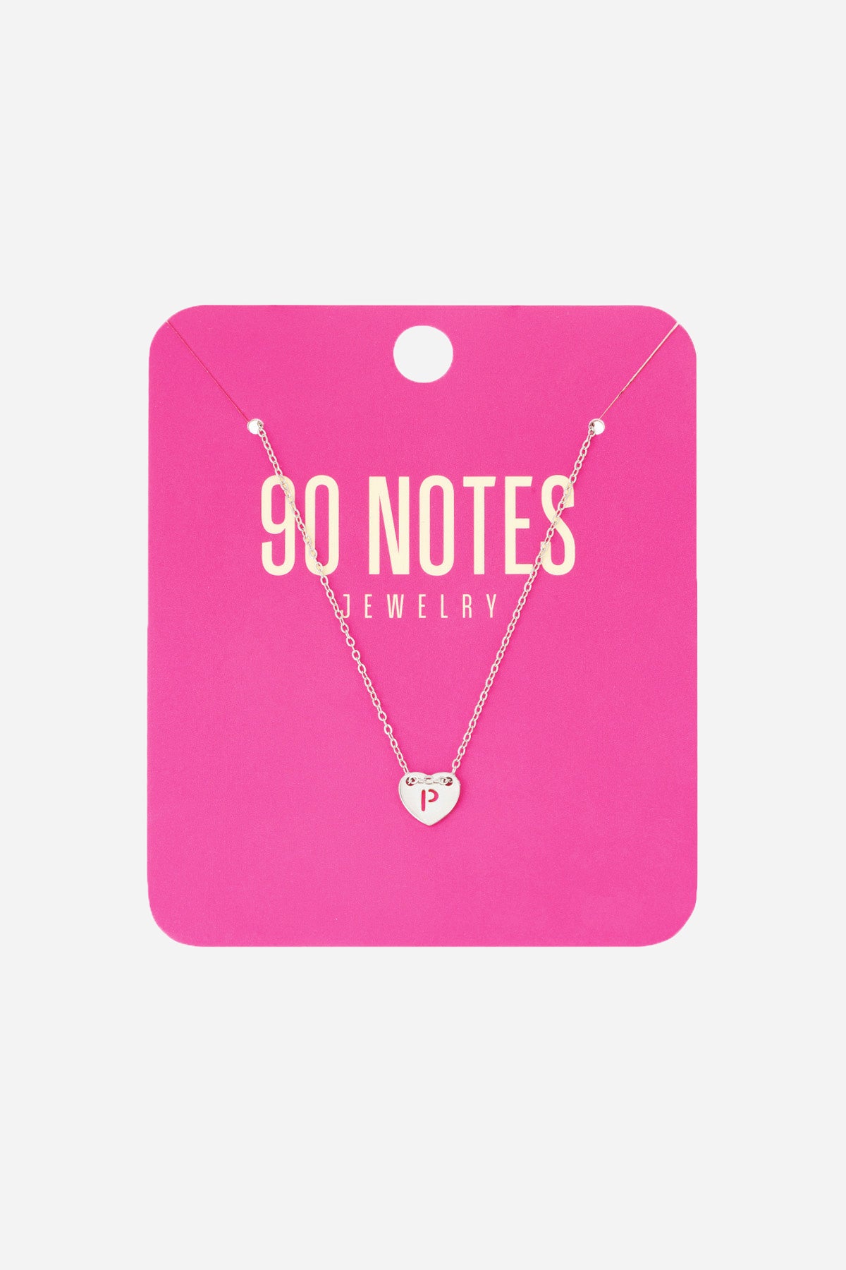 Initial Heart Necklace