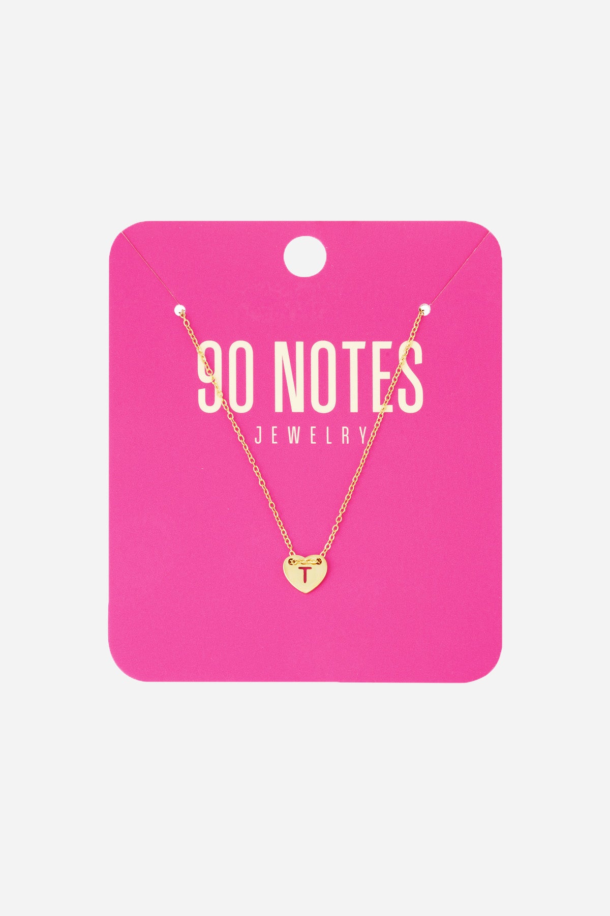 Initial Heart Necklace