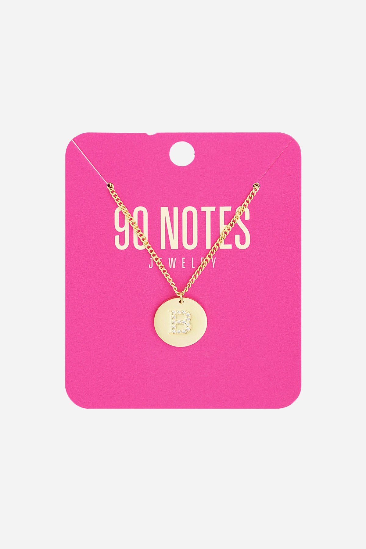 Initial Strass ketting