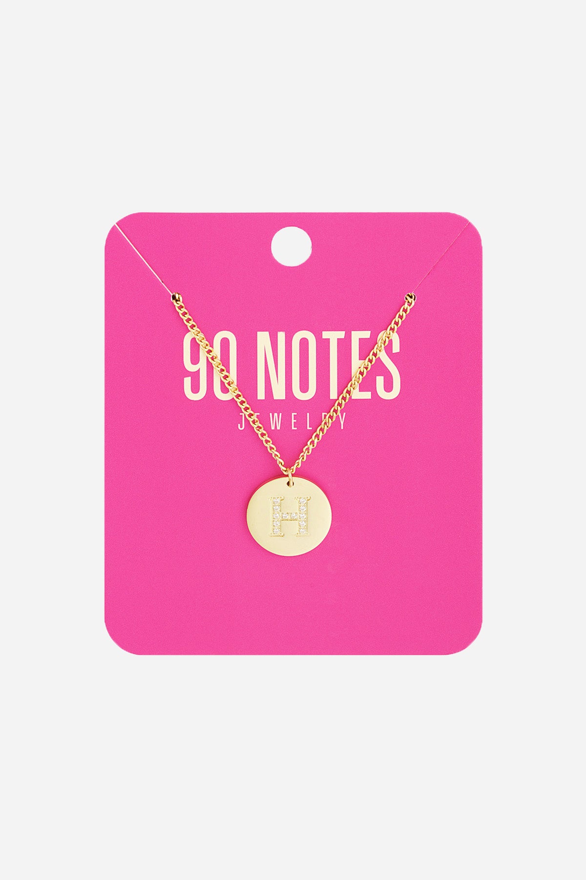 Initial Strass ketting