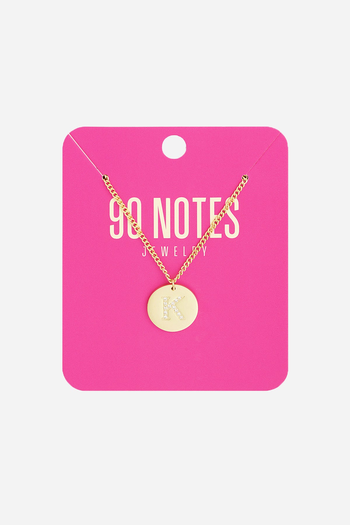 Initial Strass ketting