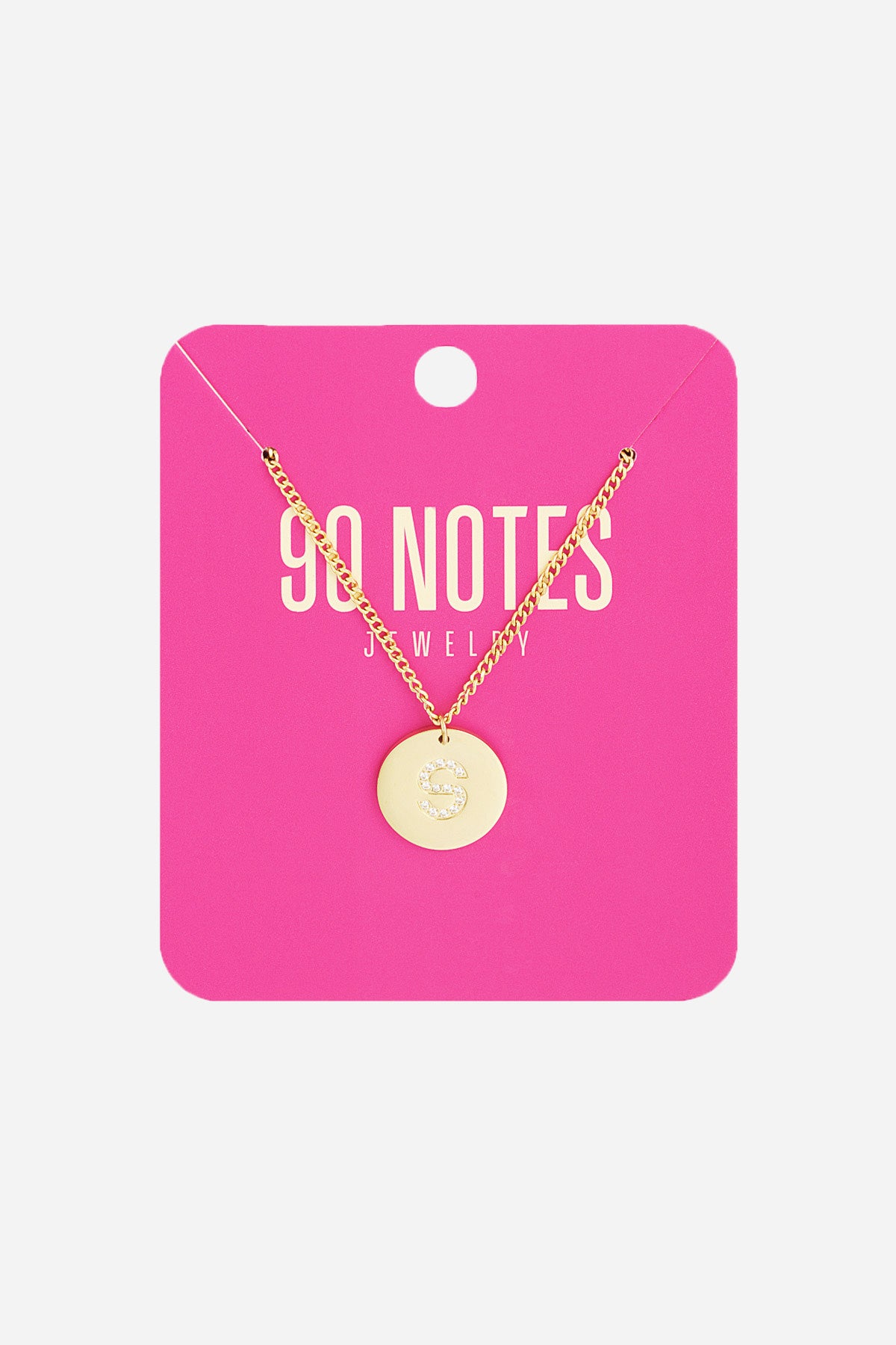 Initial Strass ketting