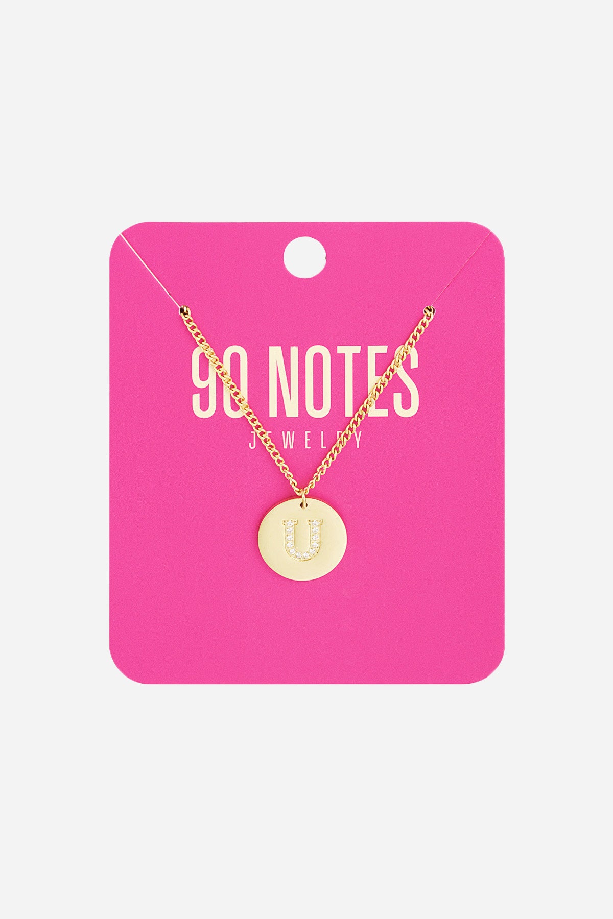 Initial Strass ketting