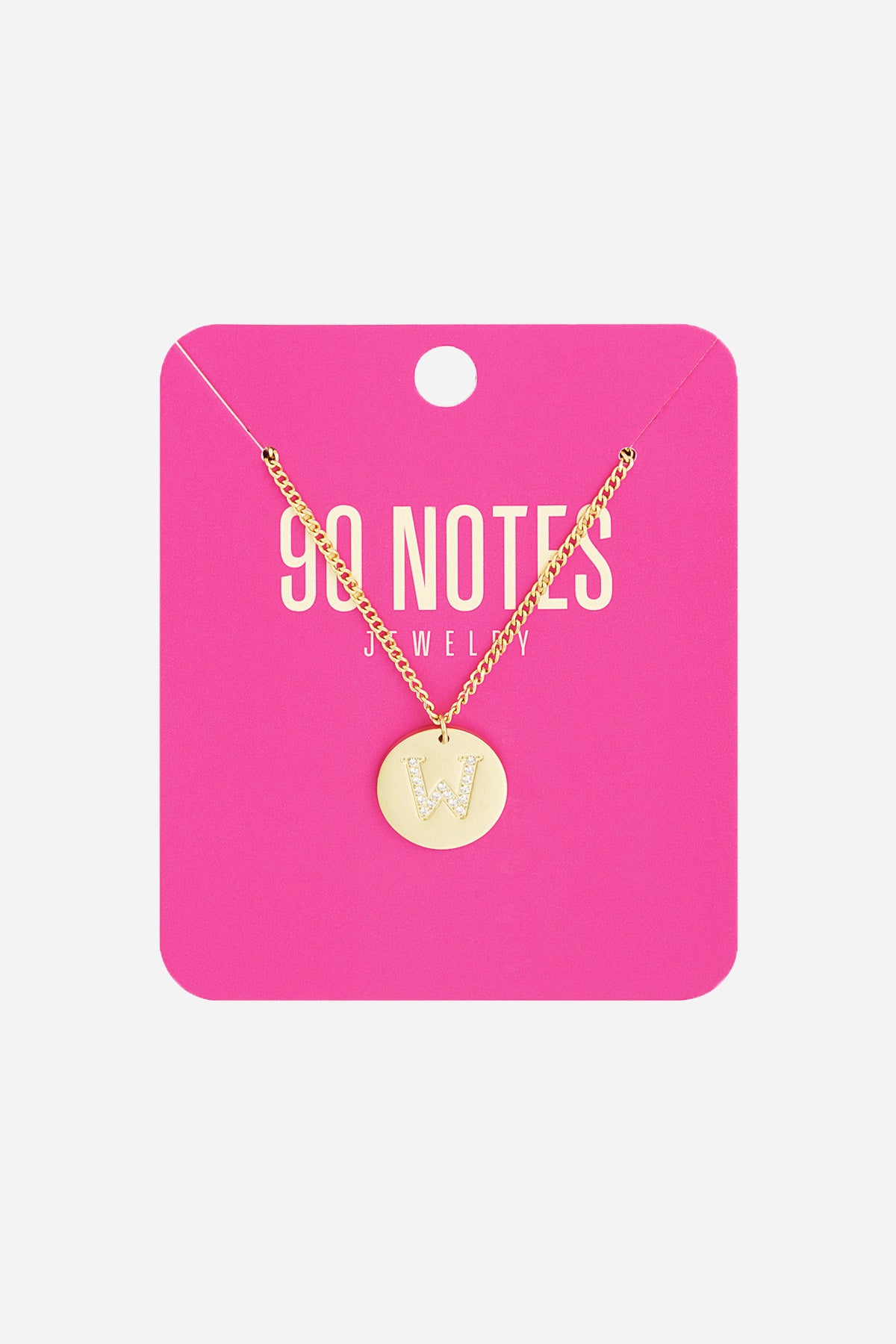 Initial Strass ketting