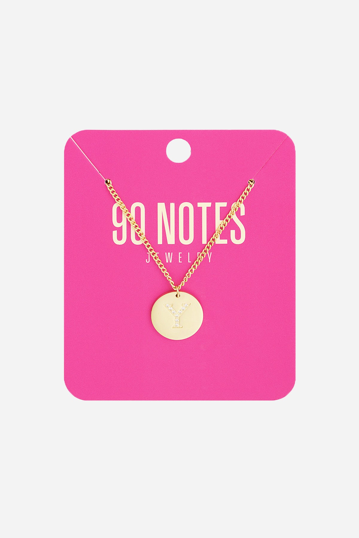 Initial Strass ketting