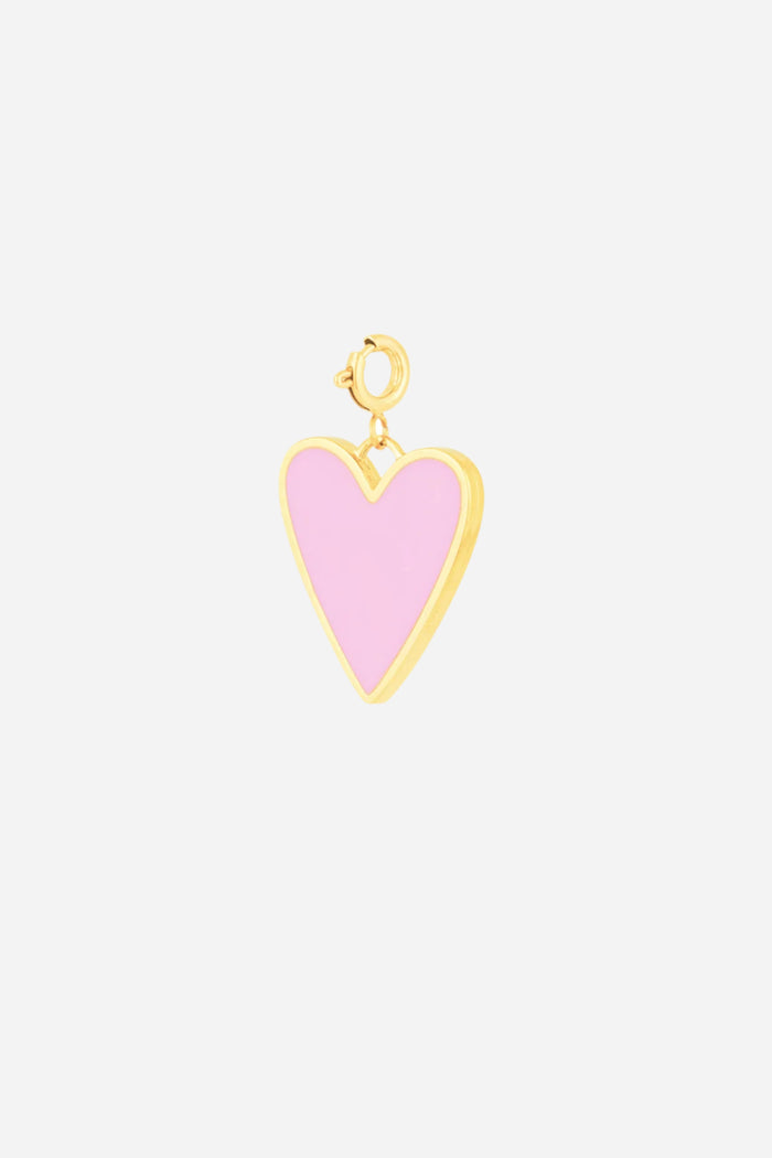 Pink Heart charm