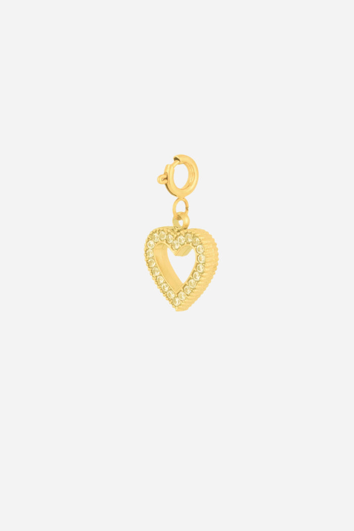 Shiny Heart charm
