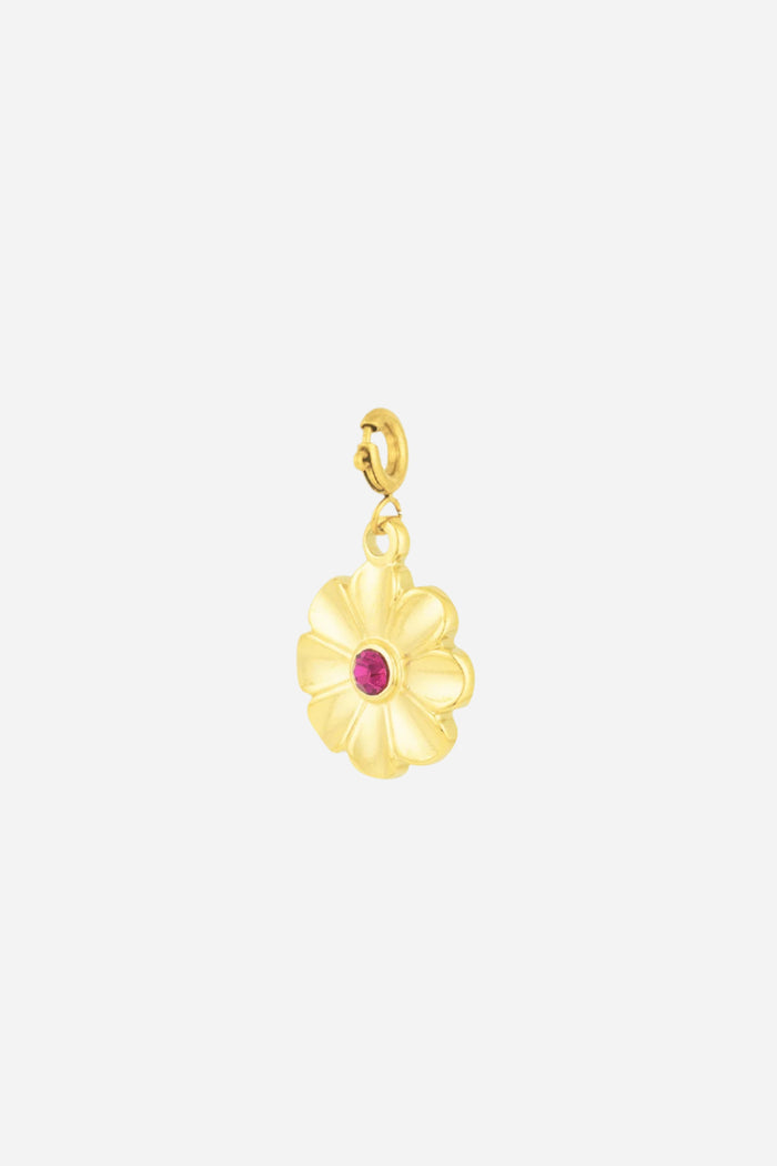 Stone Flower charm