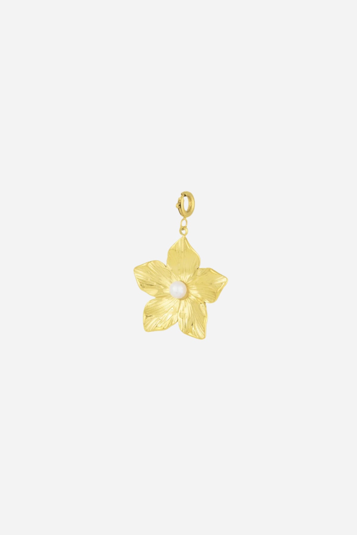 Pearl Flower charm