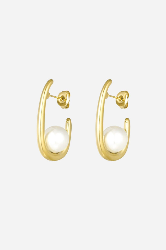 Captured Pearl oorbellen