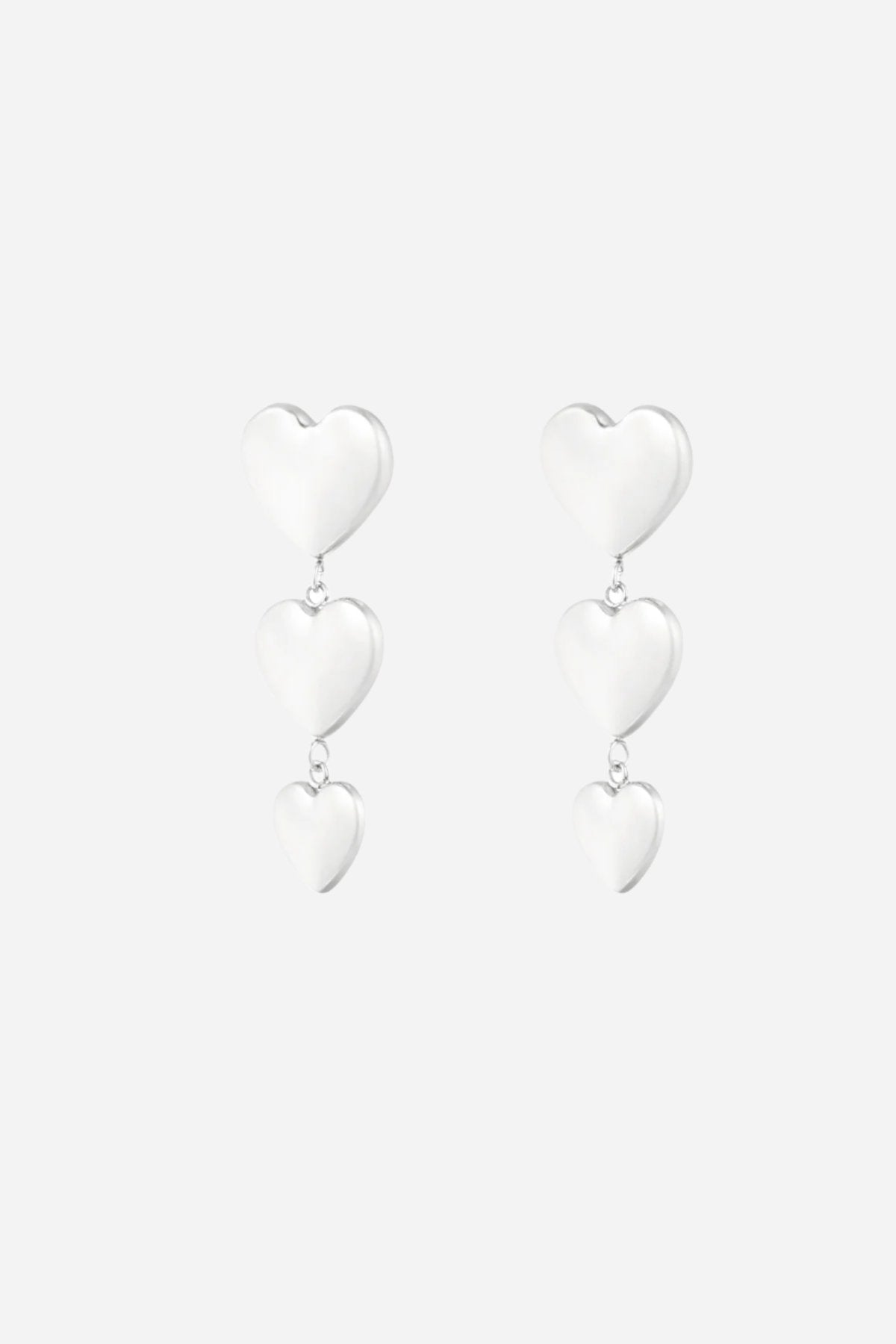 Triple Love Earrings