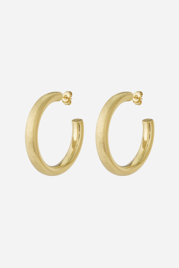 Bold Statement hoop oorbellen