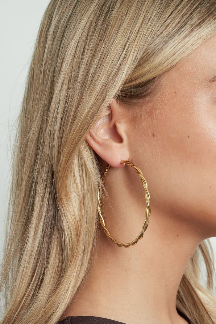 Twisted Hoops XL