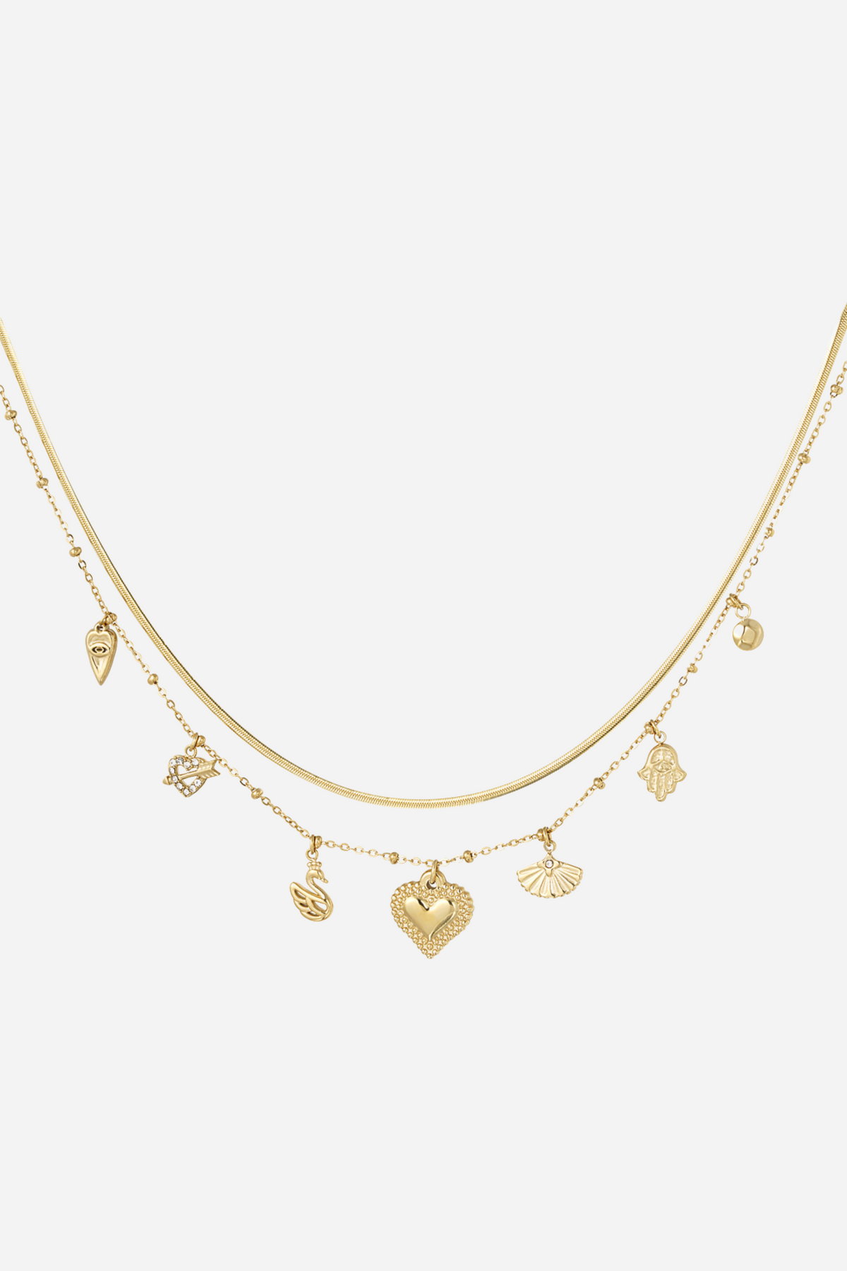 Wings and Wishes Charm Ketting