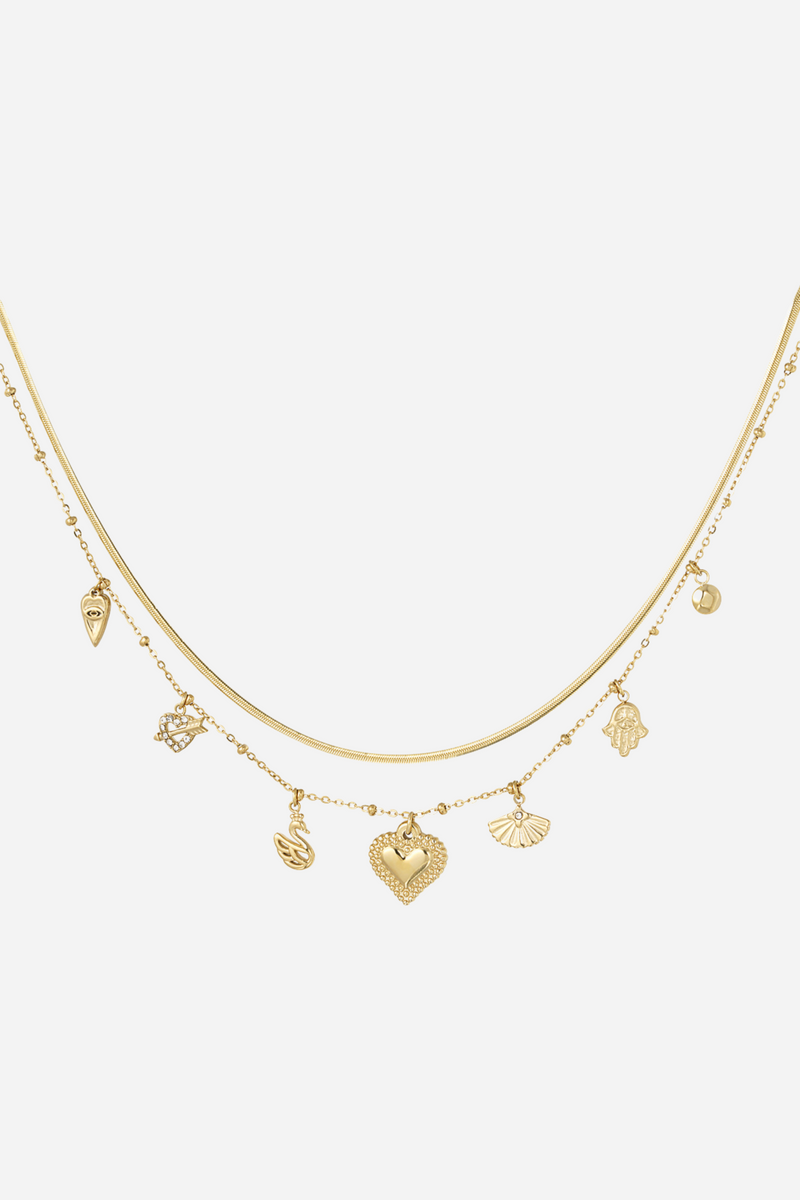 Wings and Wishes Charm Ketting