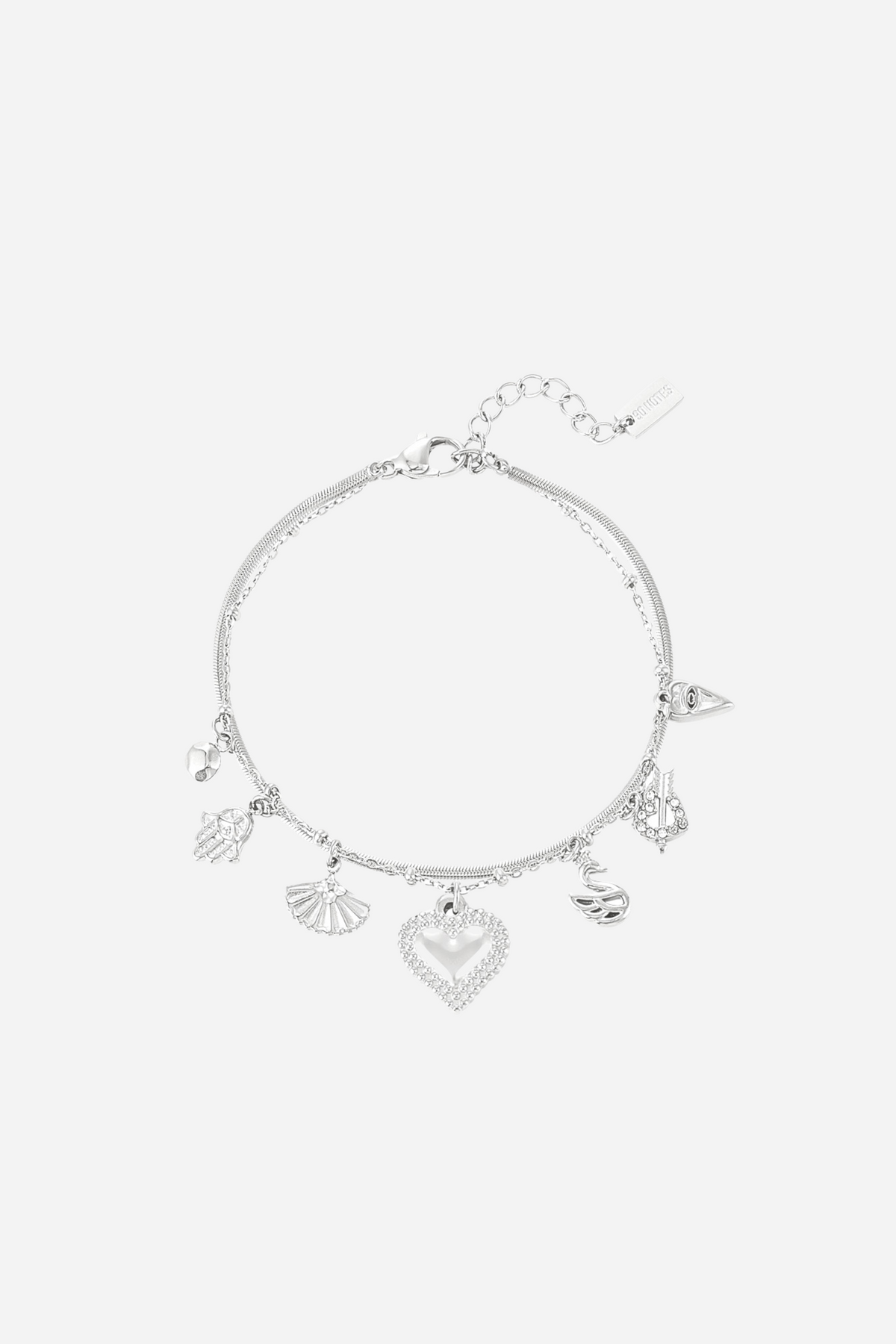 Wings and Wishes Charm Armband