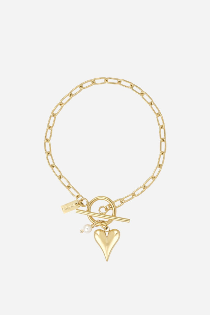 Heart Lock Armband
