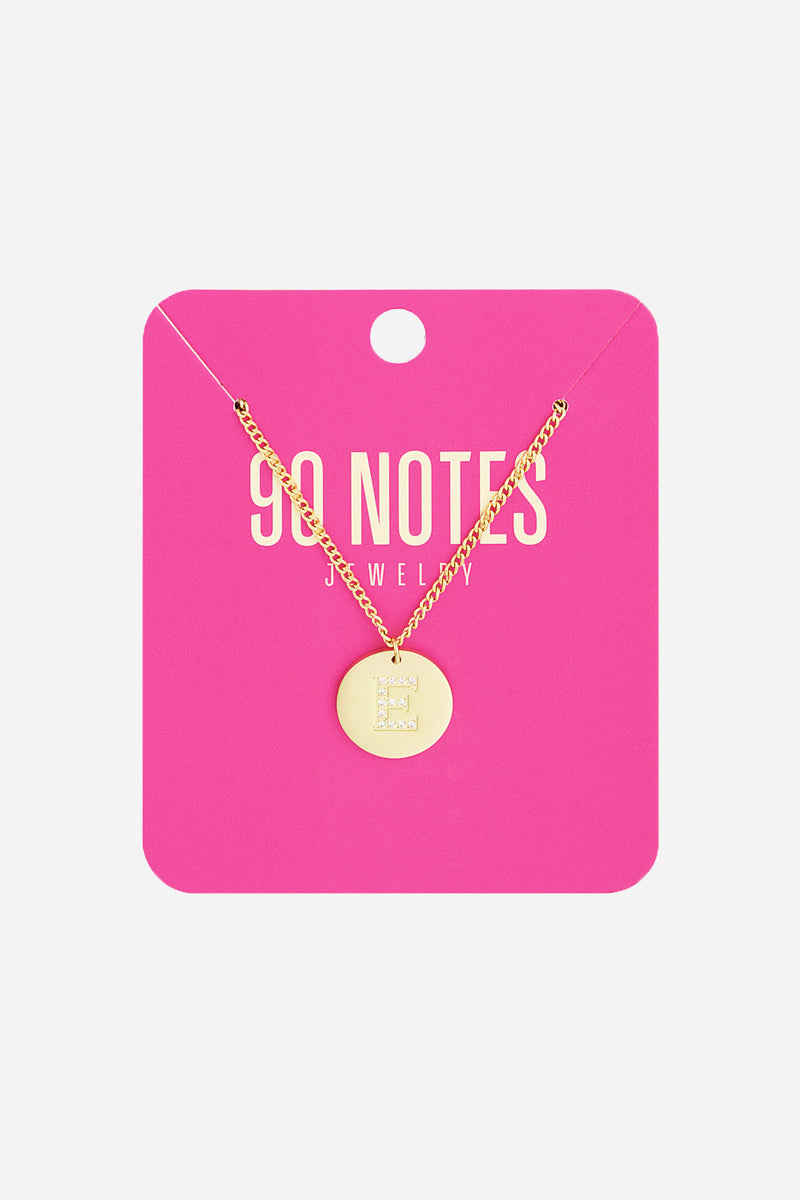 Initial Strass ketting