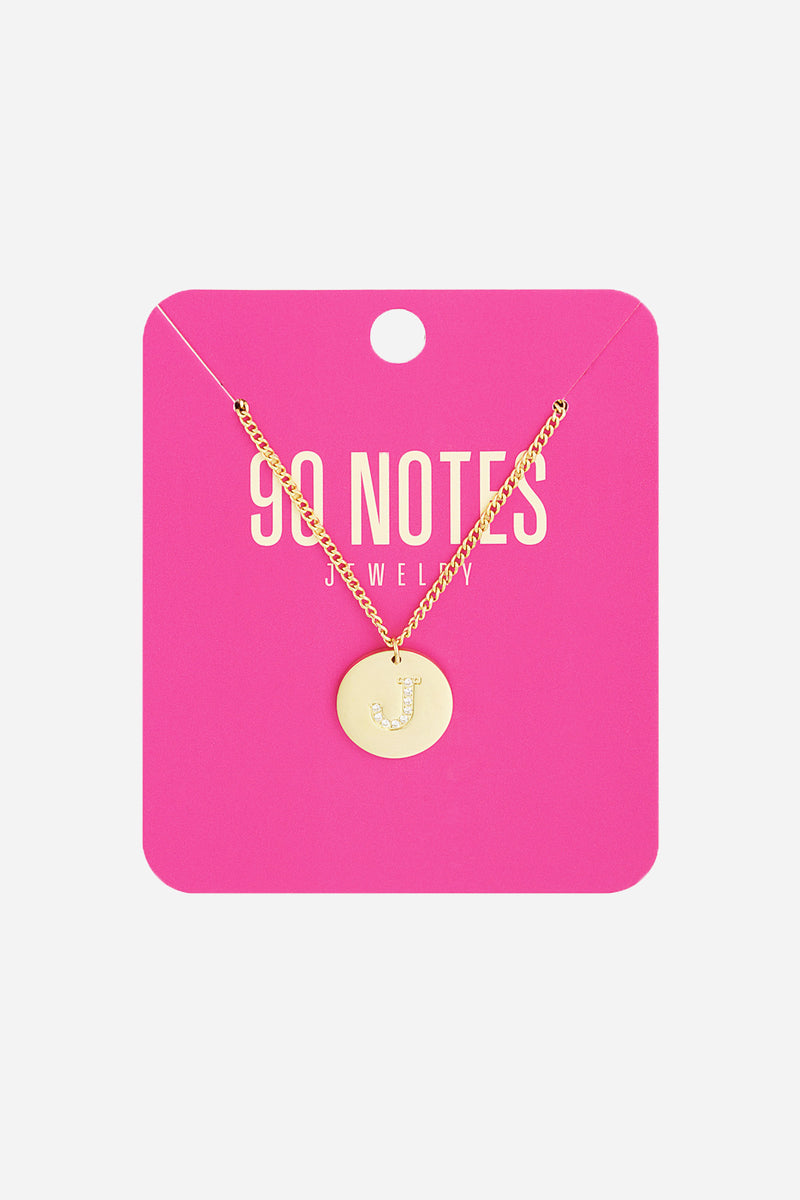 Initial Strass ketting