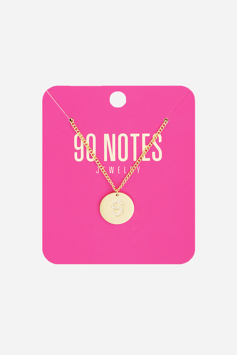 Initial Strass ketting