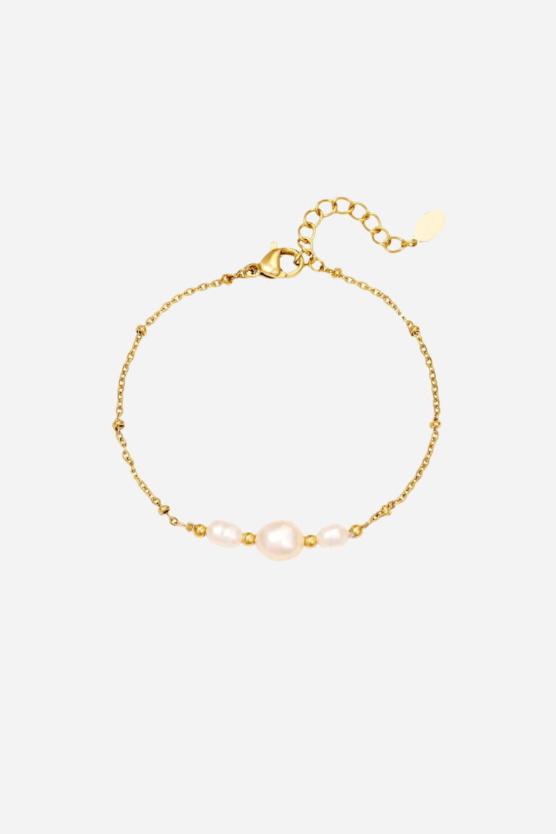 Triple Pearl Armband
