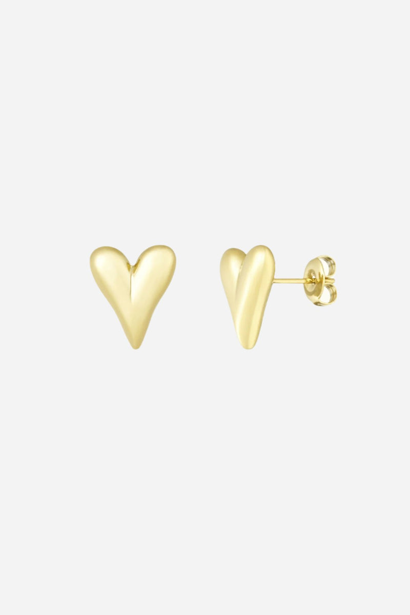 Heart Studs oorbellen