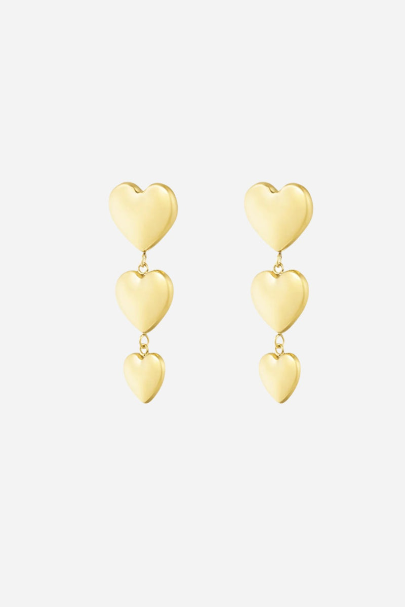 Triple Love Oorbellen