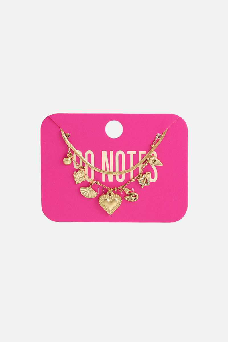 Wings and Wishes Charm Armband