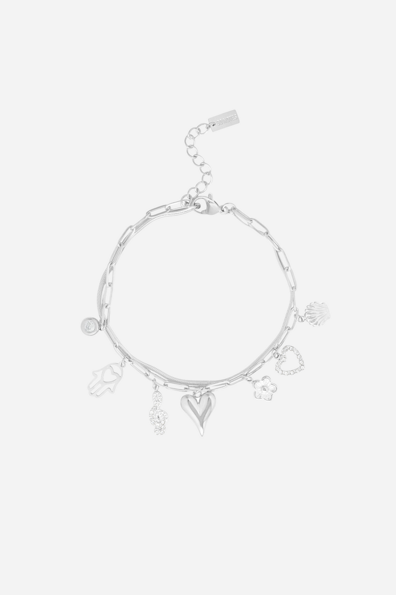 Heart & Soul Charm Armband