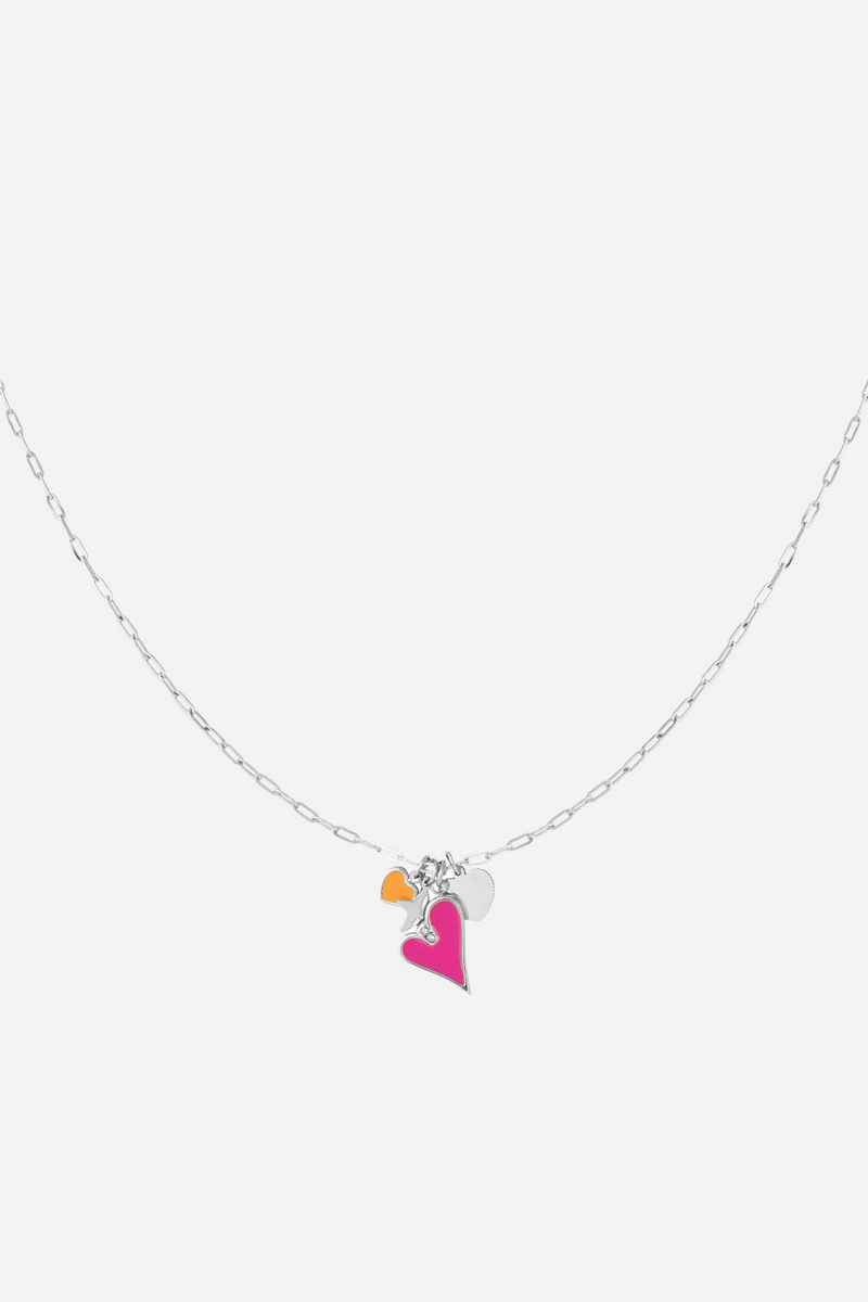 Crescent Moon Charm Necklace
